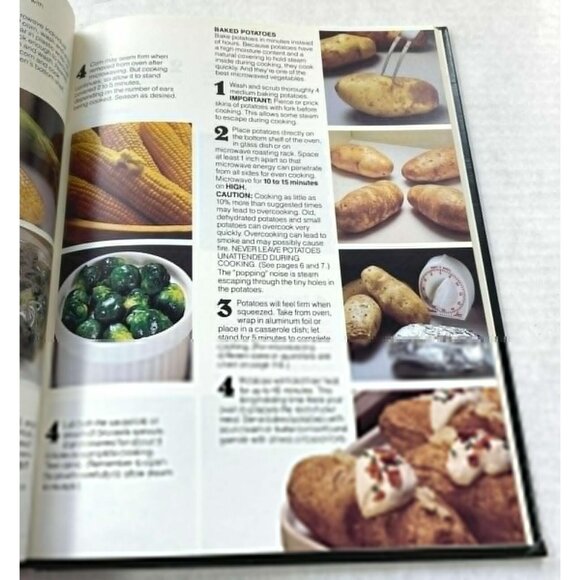 Microwave Cooking Made Easy Litton Recipes Vintage Cookbook 1981 - Picture 8 of 12